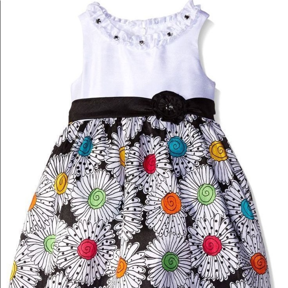 Easter formal dress - 2T! Floral design